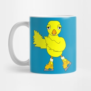 Ice Skating Chick Mug